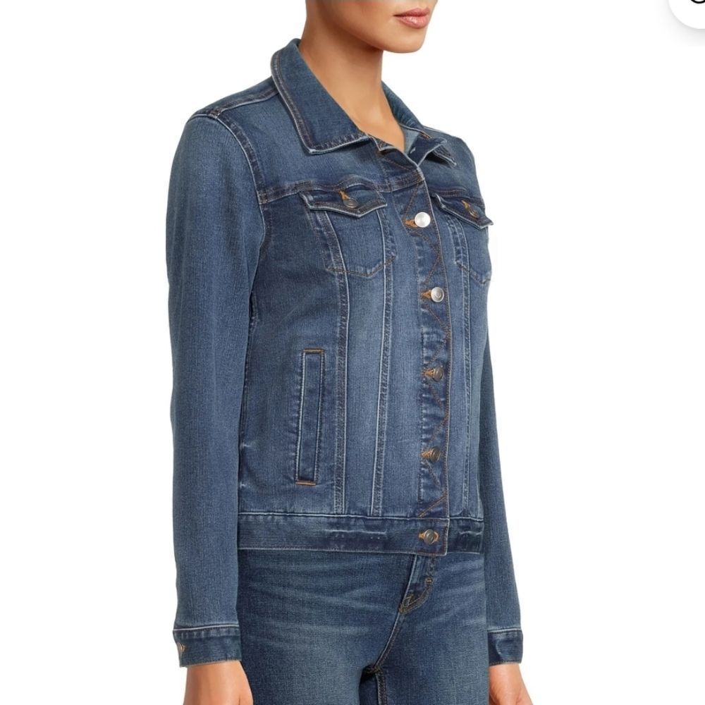 Time And Tru Size 20 Denim Jacket - New - Picture 4 of 8